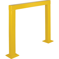 Barri&egrave;res de s&eacute;curit&eacute;, 4' la x 3,5' h, Jaune Pronet Distribution