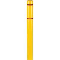 Capuchons en polyethylene pour borne de protection, 4-1/2" dia. x 64" l, Jaune Pronet Distribution