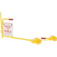 Single Rail Chock With Flag Rail Combo Pronet Distribution