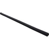 Extruded Rubber Bumper, Rubber, 4-1/8" W x 120" L x 3-7/8" D Pronet Distribution