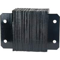 Laminated Dock Bumpers, Horizontal, Rubber, 12" W x 6" D x 10" H Pronet Distribution