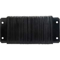 Laminated Dock Bumpers, Horizontal, Rubber, 24" W x 4" D x 12" H Pronet Distribution