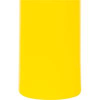 Polyethylene Bollard Cover, 4-1/2" Dia. x 52" L, Red/Yellow Pronet Distribution