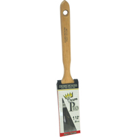 Pinceau angulaire Pro, Poly/nylon, Manche Bois, Largeur de 1-1/2" Pronet Distribution