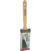 Pinceau angulaire Pro, Poly/nylon, Manche Bois, Largeur de 2" Pronet Distribution