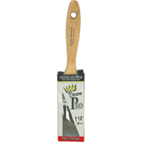 Pinceau droit Pro, Poly/nylon, Manche Bois, Largeur de 1-1/2" Pronet Distribution