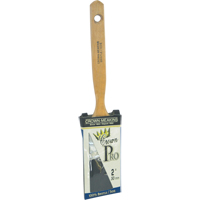 Pinceau &agrave; soies angulaires Crown Pro, Soies, Manche Bois, Largeur de 2" Pronet Distribution