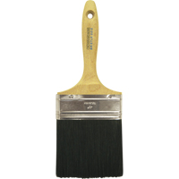 Pinceau &agrave; soies droites, Soies, Manche Bois, Largeur de 4" Pronet Distribution