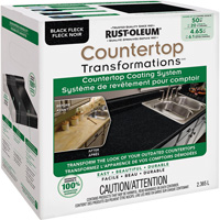 Countertop Transformations&reg; Fleck Countertop Coating System, 2.37 L, Kit, Black Fleck Pronet Distribution