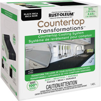 Countertop Transformations&reg; Mica Countertop Coating System, 1.42 L, Kit, Black Mica Pronet Distribution