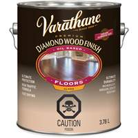 Varathane&reg; Diamond Wood Finish Floors Coating, 3.78 L, Clear, Gloss Pronet Distribution