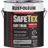 Rev&ecirc;tement d'acrylique SafeTex Easy-Tread, 1 gal., &agrave; l'eau, Plat/Textur&eacute;, Gris Pronet Distribution