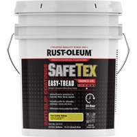 Rev&ecirc;tement d'acrylique SafeTex Easy-Tread, 4 gal., &agrave; l'eau, Plat/Textur&eacute;, Jaune Pronet Distribution