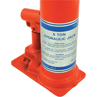 JHJ-5 Crics &agrave; bouteille pour usage tr&egrave;s intensif, 5 tonne(s), 15-3/8" Hauteur &eacute;lev&eacute;e Pronet Distribution