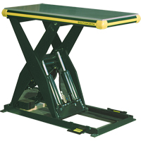 Table &eacute;l&eacute;vatrice hydraulique &agrave; ciseaux Backsaver, Acier, 24" la x 48" lo, Capacit&eacute; 4000 lb Pronet Distribution