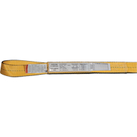 Nylon Slings, Single Ply, Double Eye, Type 3, 4" W x 3' L, 6200 lbs. Vertical Load Limit Pronet Distribution