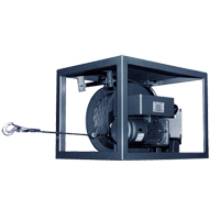 Palan &eacute;lectrique &agrave; c&acirc;ble d'acier avec enrouleur Gripwinch Pronet Distribution