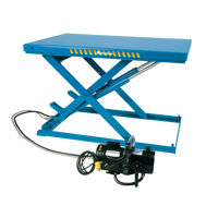 LoProfile Electric-Hydraulic Scissor Lift Table, Steel, 32-1/2" L x 23-1/2" W, 550 lbs. Capacity Pronet Distribution
