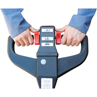 Fully Powered Electric Pallet Truck, 4500 lbs. Cap., 48" L x 30.25" W Pronet Distribution