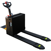 Fully Powered Electric Pallet Truck With  Stand-On Platform, 4500 lbs. Cap., 48" L x 30.25" W Pronet Distribution