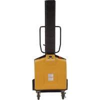 Narrow Mast Powered Lift Stacker, Electric Operated, 1000 lbs. Capacity, 63" Max Lift Pronet Distribution