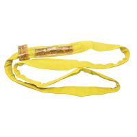 Polyester Round Sling, Yellow, 2-1/2" W x 3' L, 9000 lbs. Vertical Load Pronet Distribution