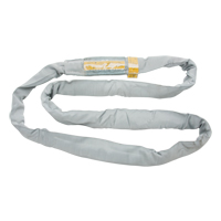 Polyester Round Sling, Grey, 4" W x 6' L, 32000 lbs. Vertical Load Pronet Distribution