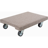 Wood Dollies - Medium-Duty, Polyolefin Wheels, 900 lbs. Capacity, 18" W x 24" D x 7" H Pronet Distribution