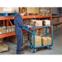 Order Picking Carts, 36" H x 18" W x 46" D, 2 Shelves, 1200 lbs. Capacity Pronet Distribution