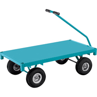 Chariots &agrave; plateforme - Chariots wagon ergonomiques &agrave; plateforme, 24" la x 48" la x Capacit&eacute; 1000 lb Pronet Distribution