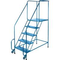 &eacute;chelles Tilt-N-Roll, Acier, 6 marches, Largeur 22", 24" p x 56" h marche pali&egrave;re Pronet Distribution
