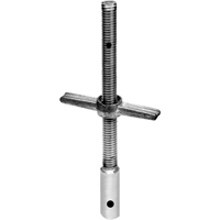 Scaffolding Accessories - Adjustable Jack Screw, Adjustable Jack Screw, 24" W x 24" H Pronet Distribution