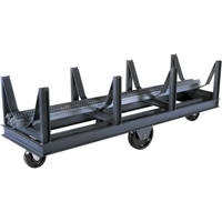 Bar Cradle Truck, 96" L x 28" W x 29" H, 10000 lbs. Capacity, Phenolic Wheels Pronet Distribution