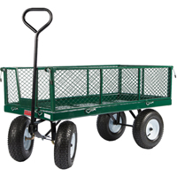 Chariots a/c&ocirc;t&eacute;s rabattables, 24" la x 48" la x Capacit&eacute; 800 lb Pronet Distribution