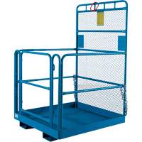 High Work Maintenance Platform, 48" W x 48" D x 72" H, 1000 lbs. Capacity, Steel Pronet Distribution