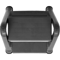 Folding Step Stool, 2 Steps, 19-1/2" x 20-1/2" x 22-3/4" High Pronet Distribution