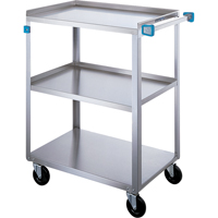 Chariot &agrave; tablettes, 3 Tiers, 18" la x 39" h x 31" p, Capacit&eacute; 500 lb Pronet Distribution