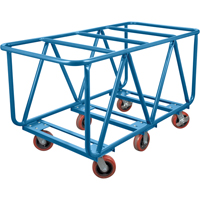 Chariot &agrave; plateforme pour mat&eacute;riaux de construction, 60" x 30" x 33", Capacit&eacute; 2500 lb Pronet Distribution