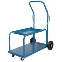 Mini-MIG Welding Cart, Rubber Wheels, 18" W x 36" L Base, 1000 lbs. Pronet Distribution
