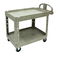 Chariot utilitaire robuste - 4520-88, 2 tiers, 25-1/4" x 39" x 44", Capacit&eacute; 500 lb Pronet Distribution