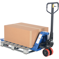 Quick Lift Pallet Truck, Steel, 48" L x 20" W, 5500 lbs. Capacity Pronet Distribution