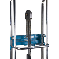Hydraulic Platform Lift Stacker, Foot Pump Operated, 880 lbs. Capacity, 60" Max Lift Pronet Distribution