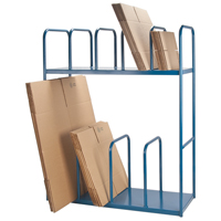 Support &agrave; deux niveaux pour boîtes de carton Pronet Distribution
