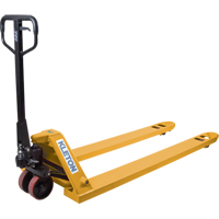 6' Long Fork Hydraulic Pallet Trucks, 72" L x 27" W, 5500 lbs. Capacity Pronet Distribution
