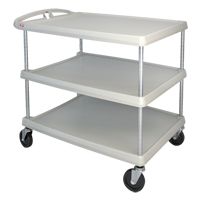 Chariot utilitaire myCart, 3 tiers, 26" x 36-7/8" x 36", Capacit&eacute; 500 lb Pronet Distribution