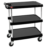 Chariot utilitaire myCart, 3 tiers, 26" x 36-7/8" x 36", Capacit&eacute; 500 lb Pronet Distribution