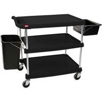 Chariot utilitaire myCart, 3 tiers, 20" x 35-1/2" x 30", Capacit&eacute; 400 lb Pronet Distribution