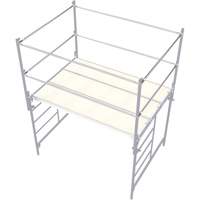 Scaffolding Accessories - Guard Rail, Guard Rail, 2" W x 120" H Pronet Distribution