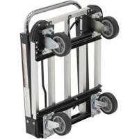 Chariot &agrave; plateforme repliable, Acier inoxydable, 300 lb, 28" lo x 16" la, Hauteur 33-1/2" Pronet Distribution