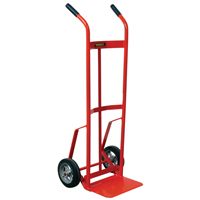 Hand Truck with Reinforced Noseplate - 136RN-HB, Dual Handle, Steel, 51" Height, 800 lbs. Capacity Pronet Distribution